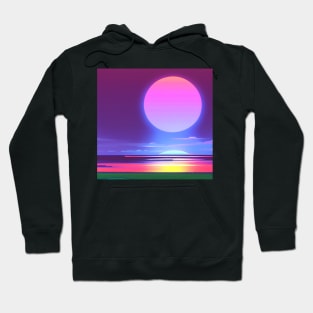Into the Synthwave Sunset Hoodie